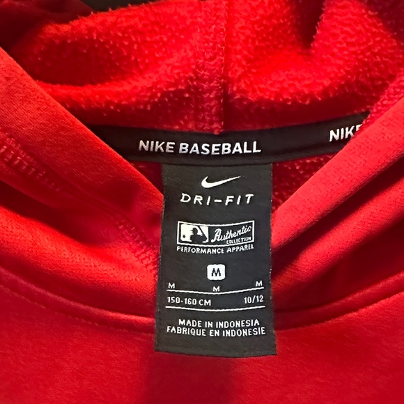 Nike Red Angels Baseball Pullover Hoodie - Picture 2 of 6